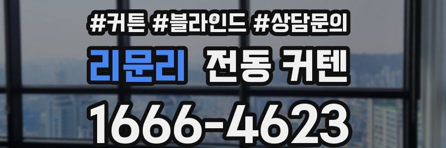 리문리 전동 커텐