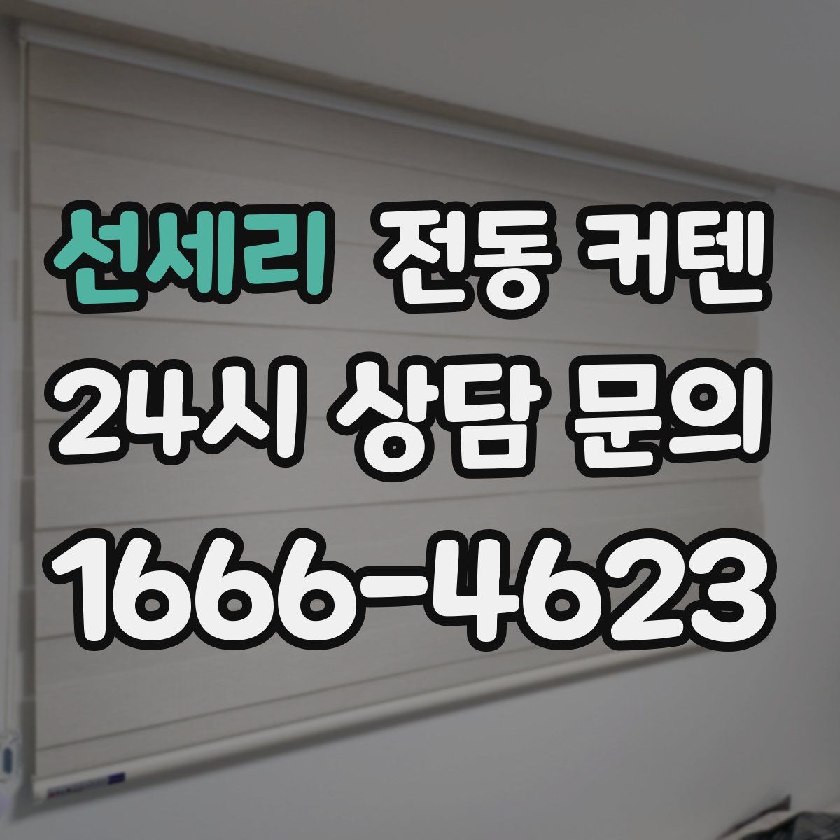 선세리 전동 커텐