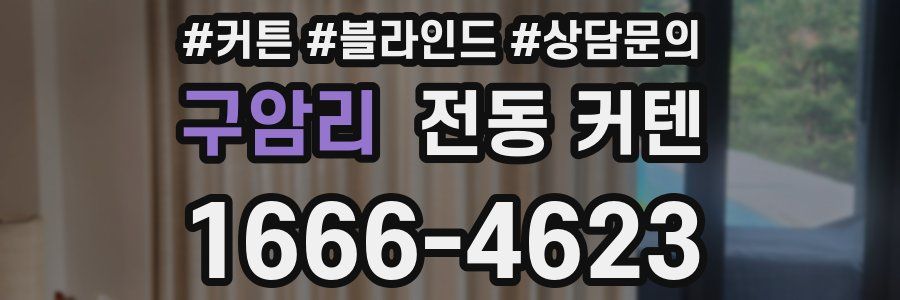 구암리 전동 커텐