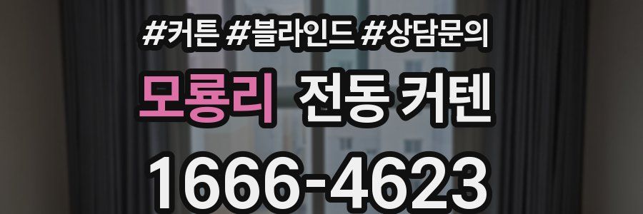 모룡리 전동 커텐