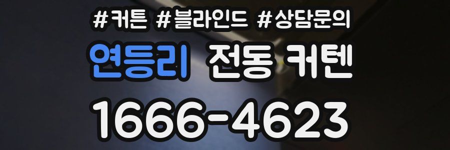 연등리 전동 커텐