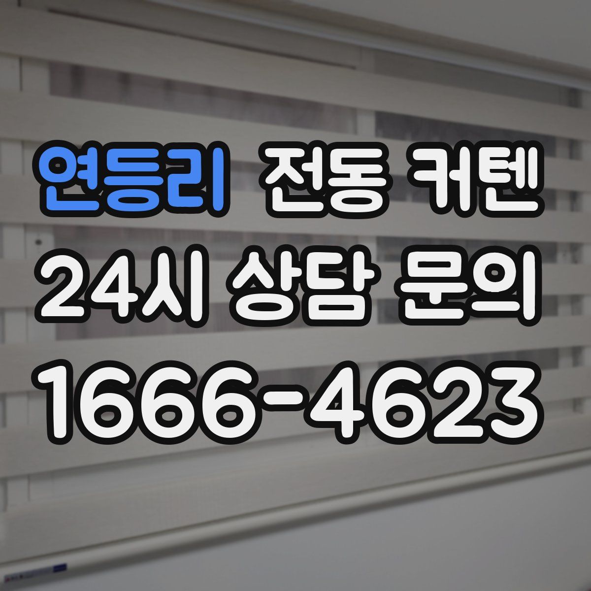 연등리 전동 커텐