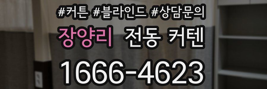 장양리 전동 커텐