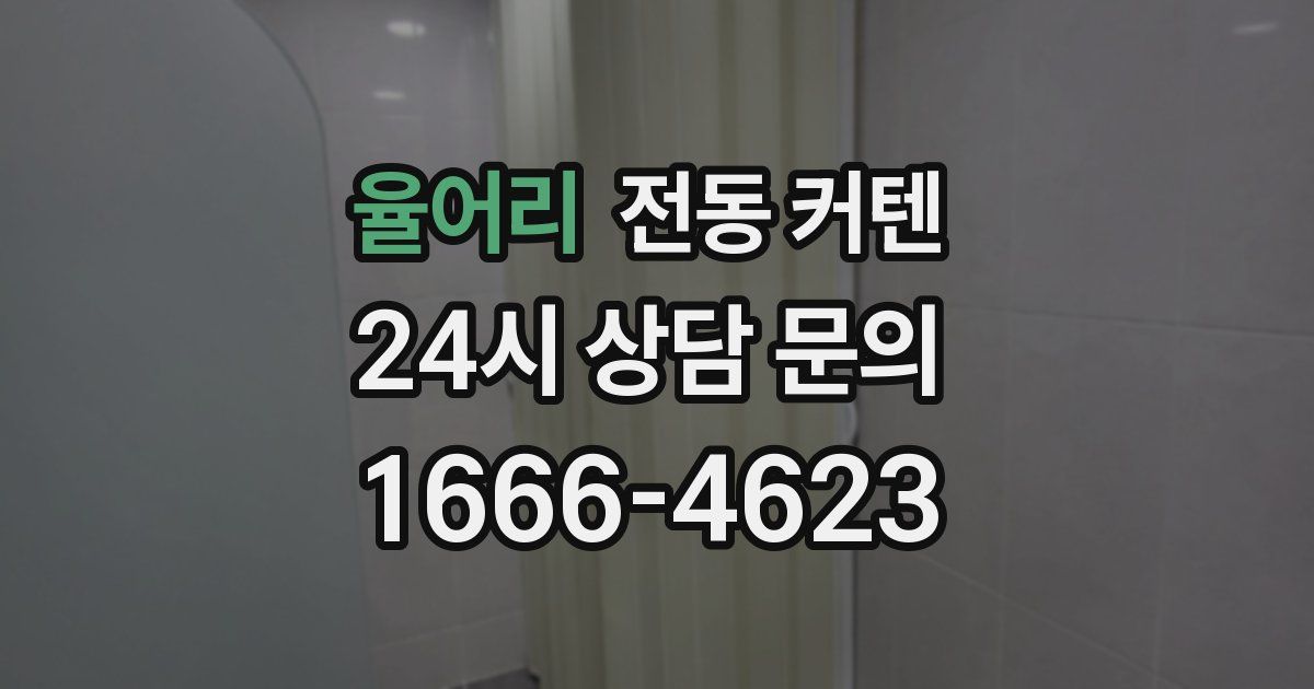 율어리 전동 커텐