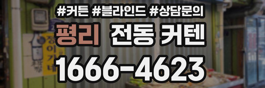 평리 전동 커텐