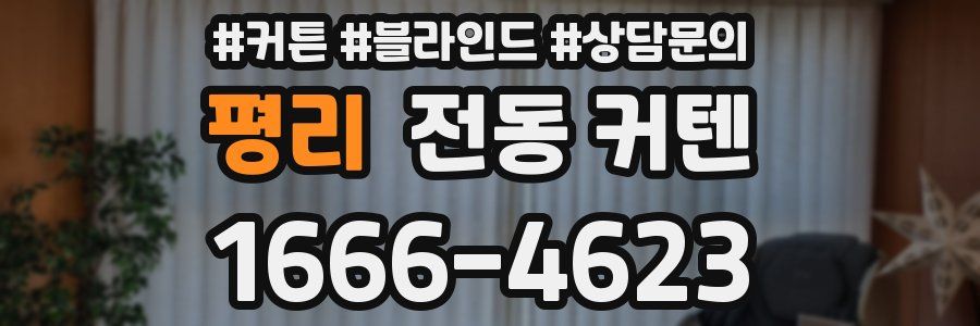 평리 전동 커텐