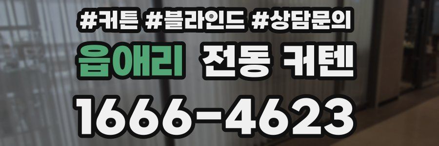 읍애리 전동 커텐