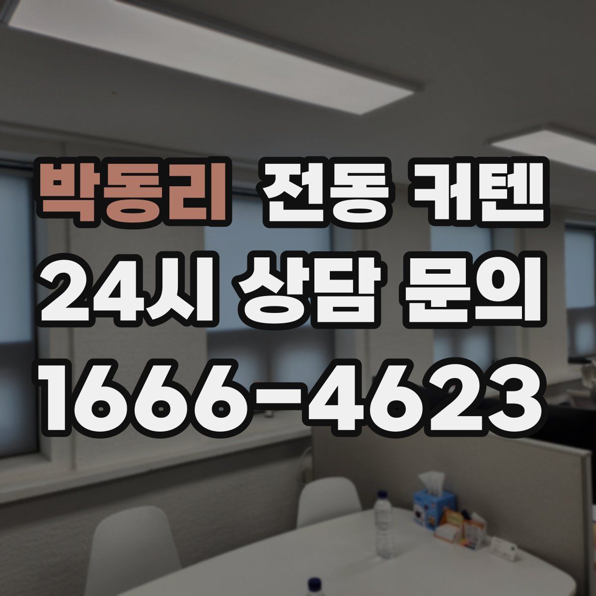 박동리 전동 커텐