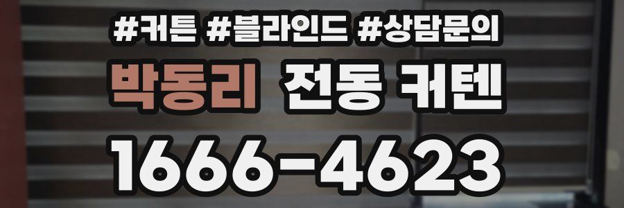 박동리 전동 커텐