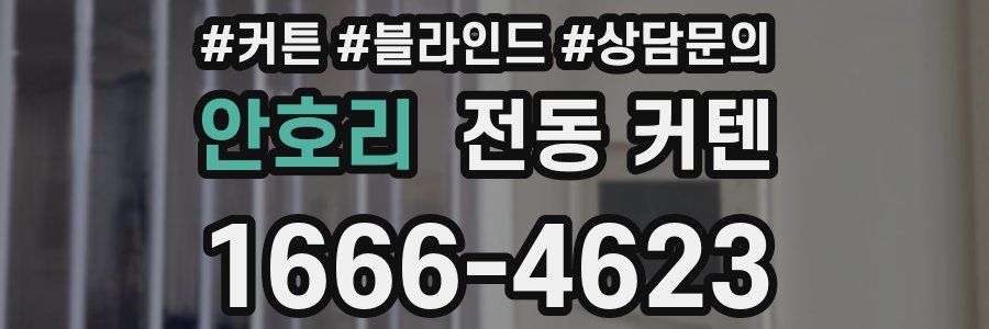 안호리 전동 커텐