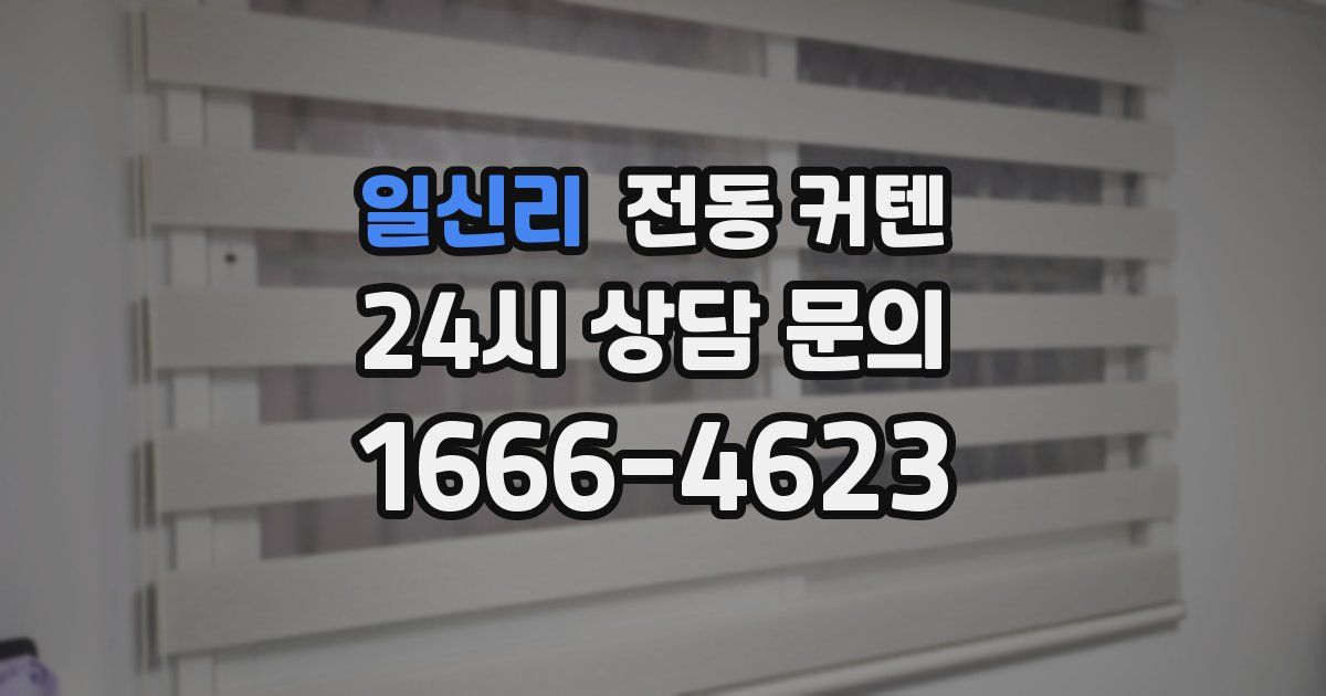 일신리 전동 커텐