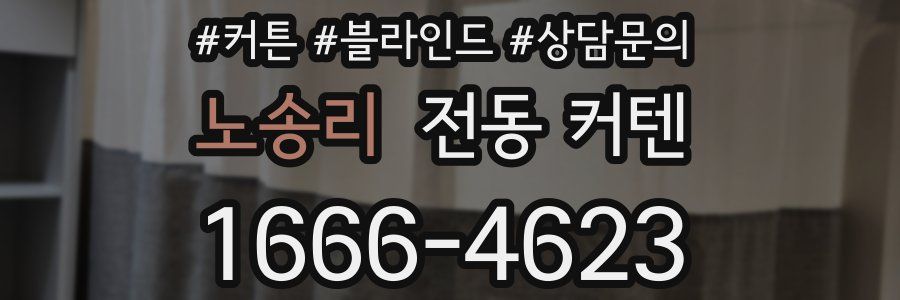 노송리 전동 커텐