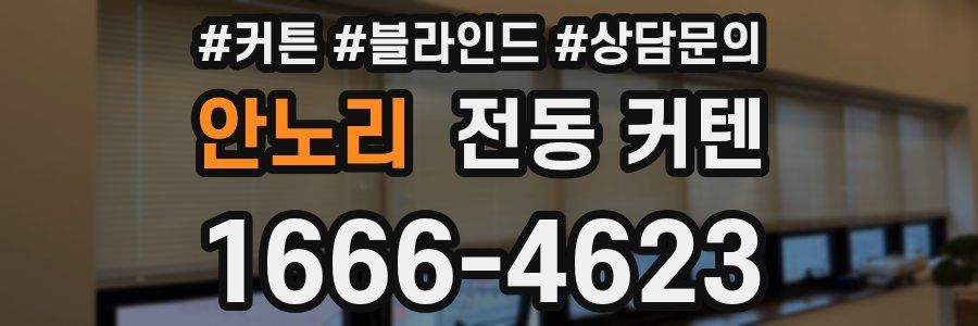 안노리 전동 커텐
