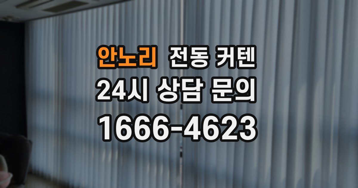 안노리 전동 커텐