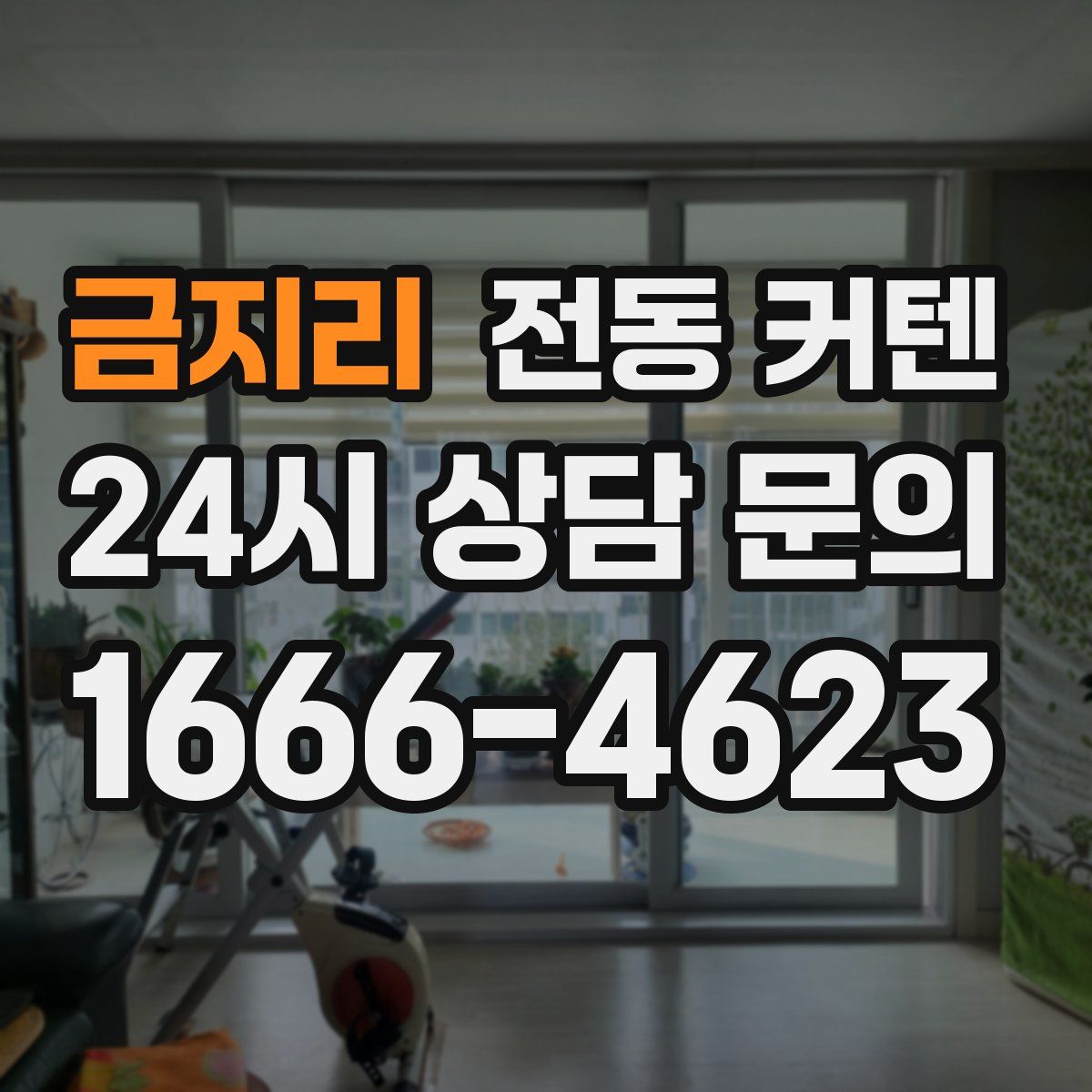 금지리 전동 커텐