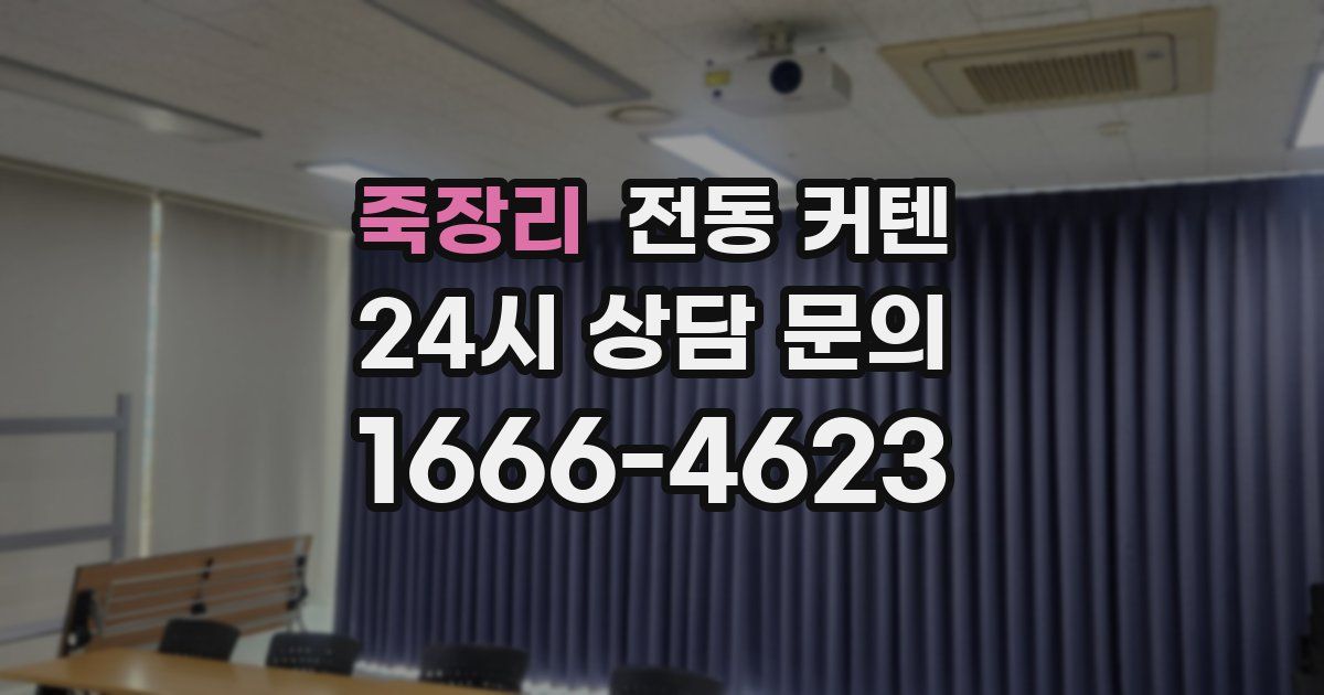 죽장리 전동 커텐