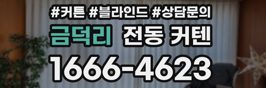 금덕리 전동 커텐