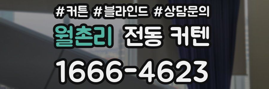 월촌리 전동 커텐