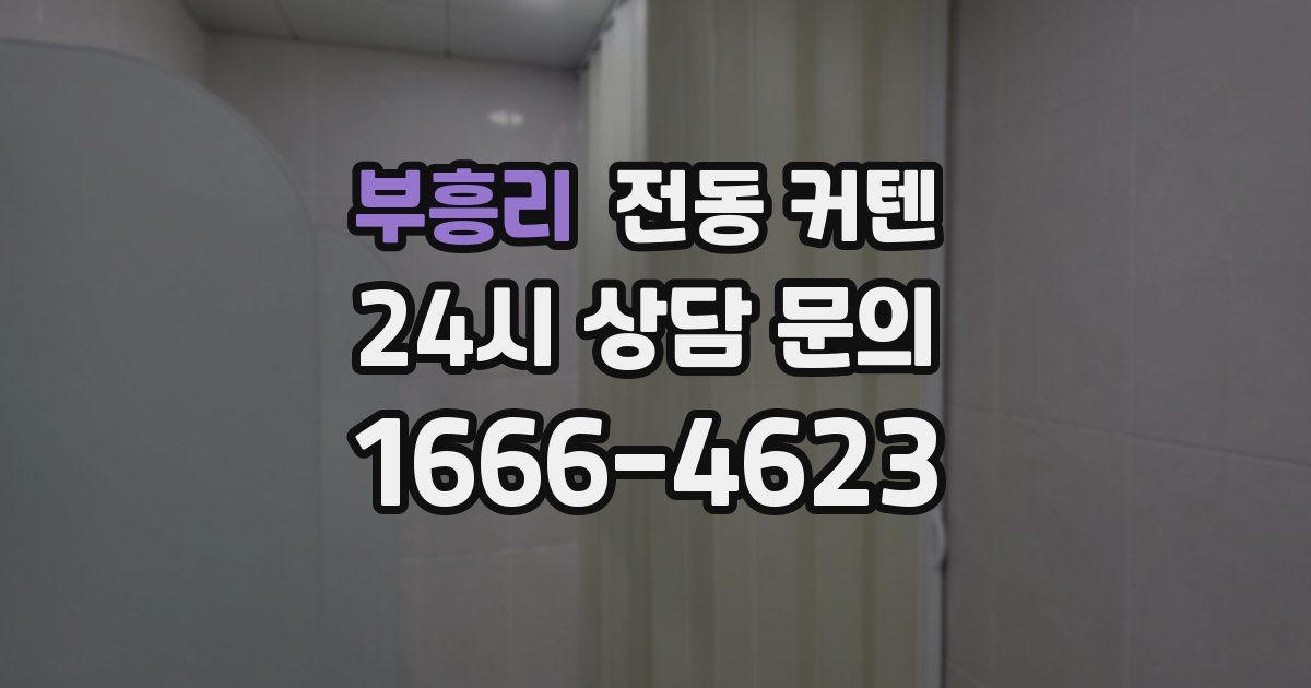 부흥리 전동 커텐