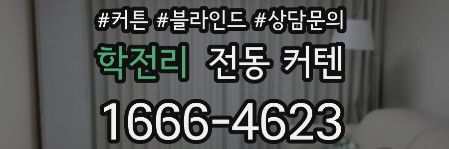 학전리 전동 커텐