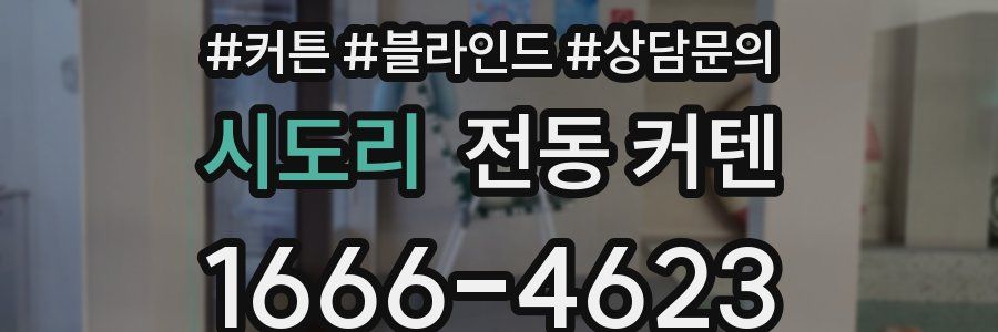 시도리 전동 커텐