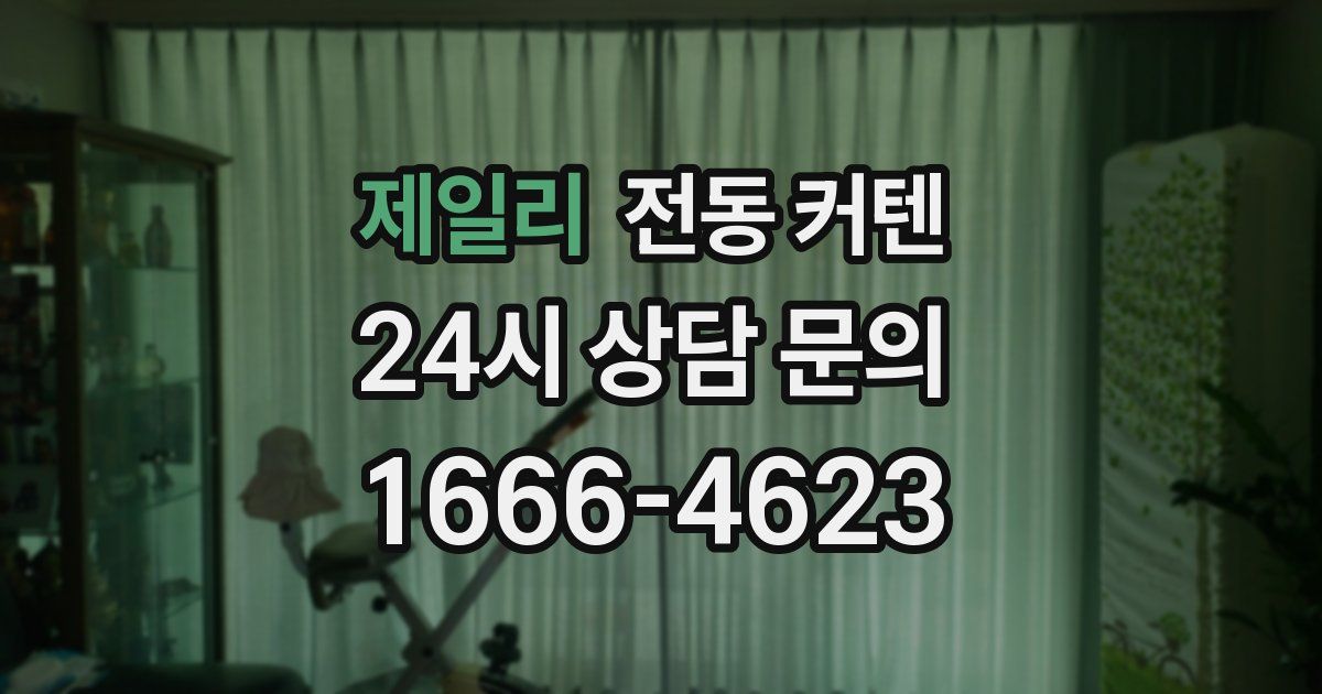 제일리 전동 커텐