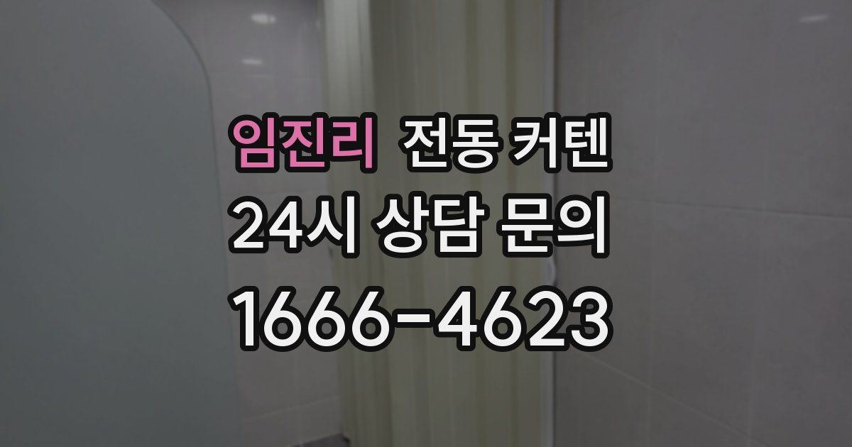 임진리 전동 커텐