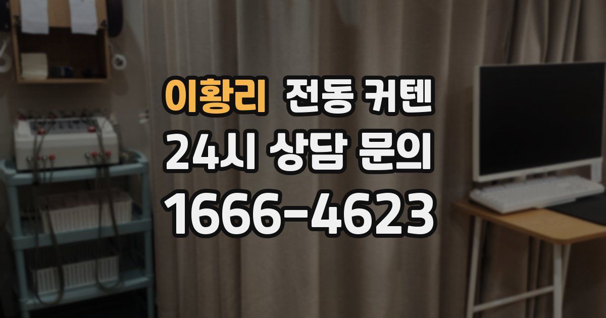 이황리 전동 커텐