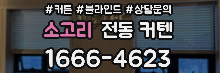 소고리 전동 커텐