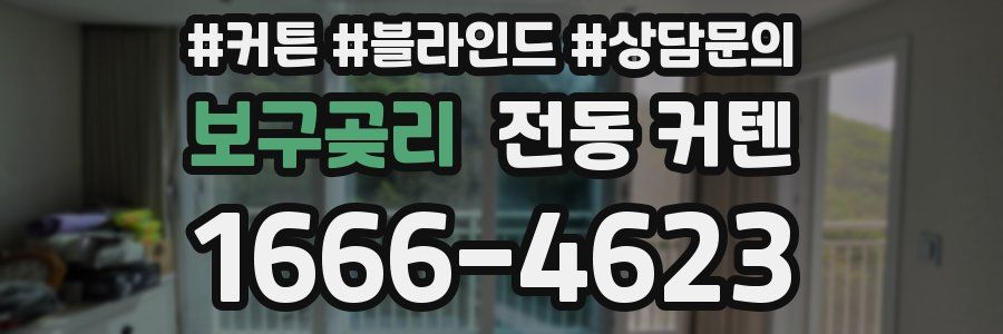 보구곶리 전동 커텐