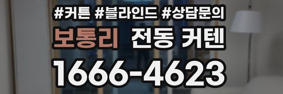 보통리 전동 커텐