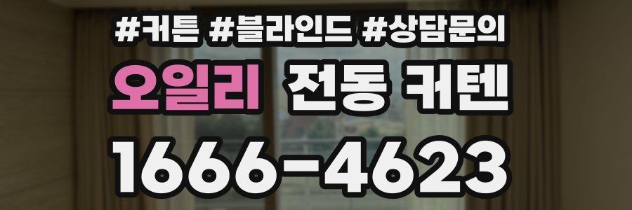 오일리 전동 커텐