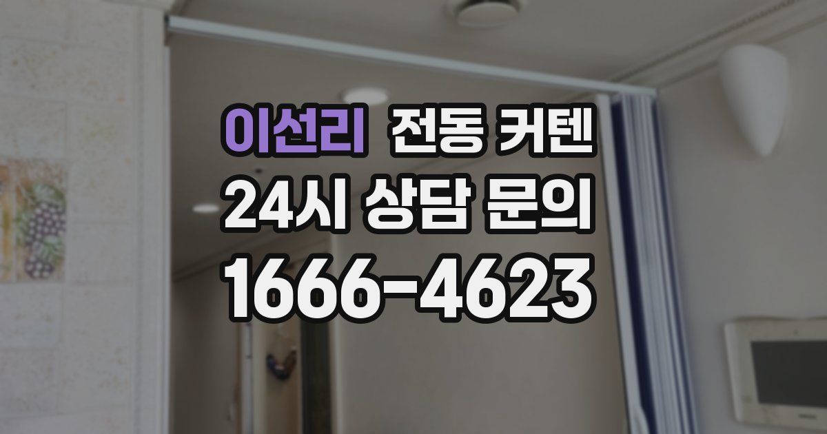 이선리 전동 커텐