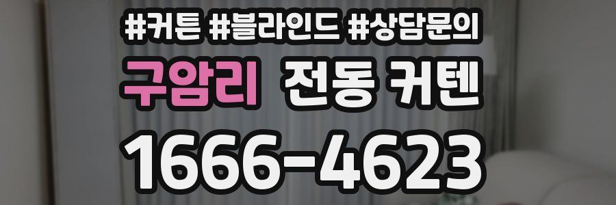 구암리 전동 커텐
