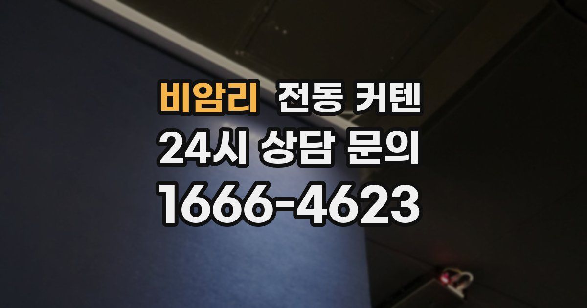 비암리 전동 커텐