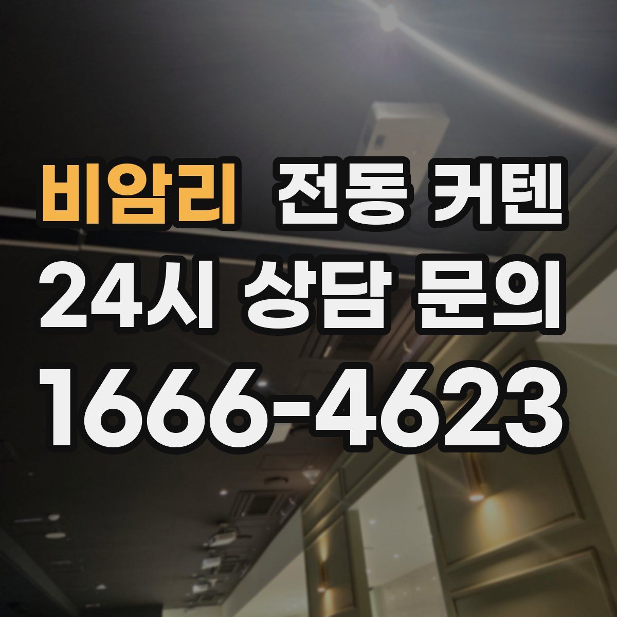 비암리 전동 커텐
