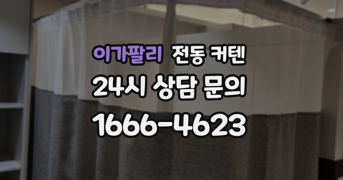 이가팔리 전동 커텐
