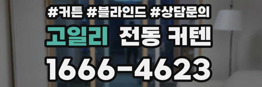 고일리 전동 커텐