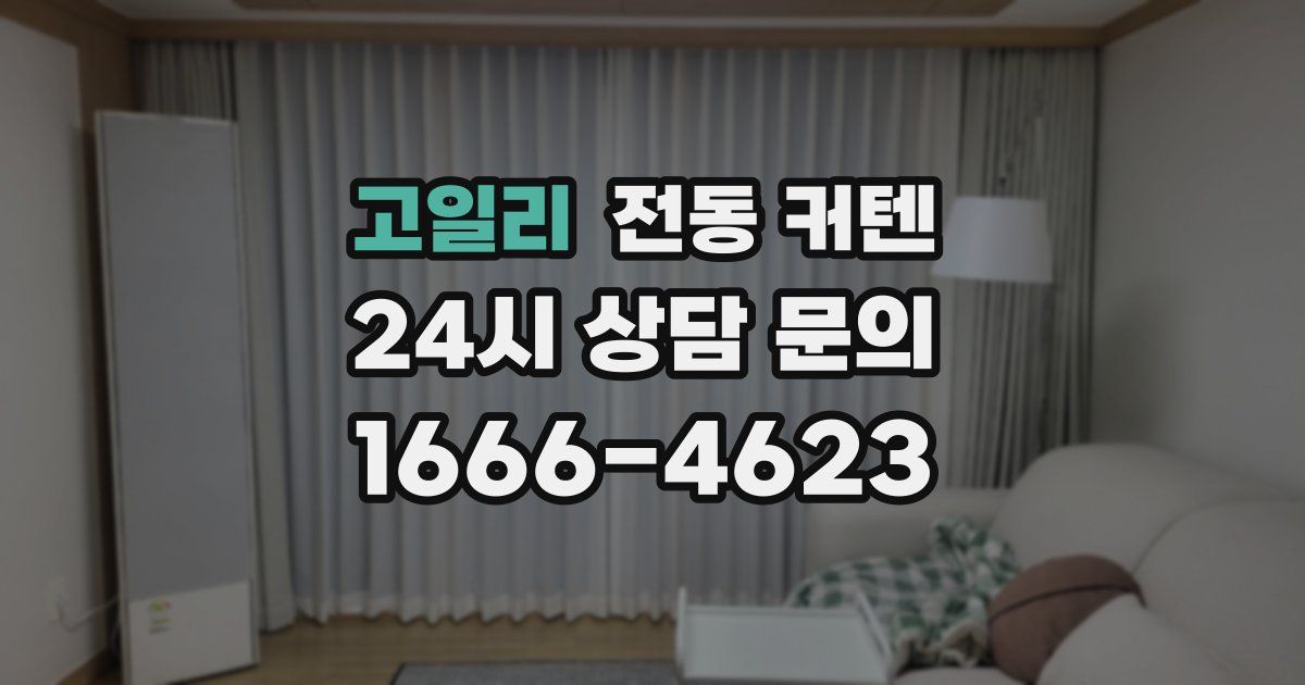 고일리 전동 커텐