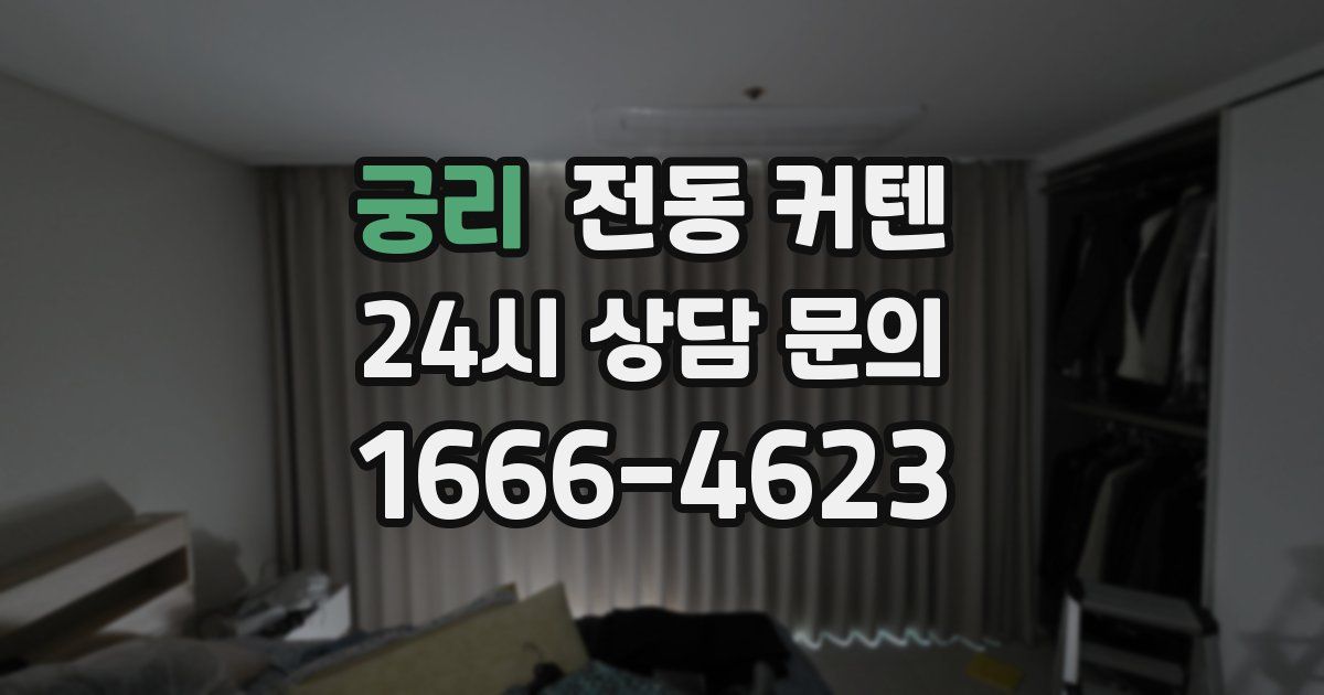 궁리 전동 커텐