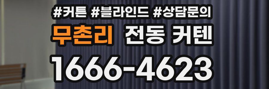 무촌리 전동 커텐