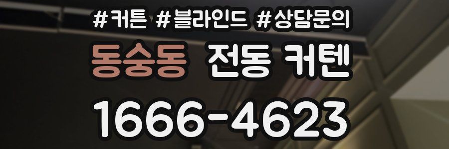 동숭동 전동 커텐