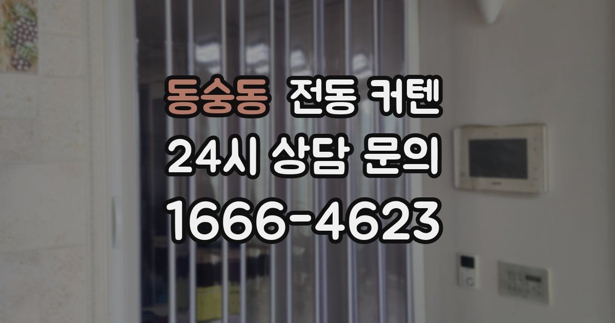 동숭동 전동 커텐