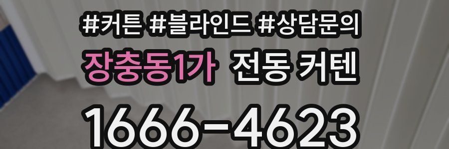 장충동1가 전동 커텐