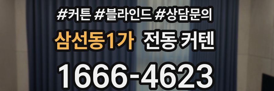 삼선동1가 전동 커텐