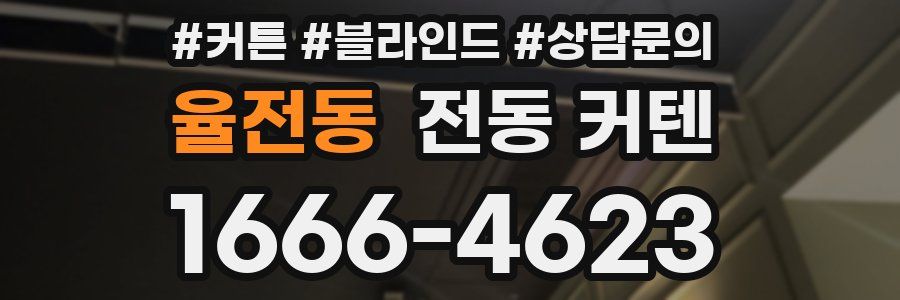 율전동 전동 커텐