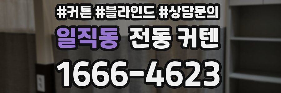 일직동 전동 커텐
