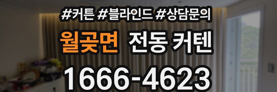 월곶면 전동 커텐