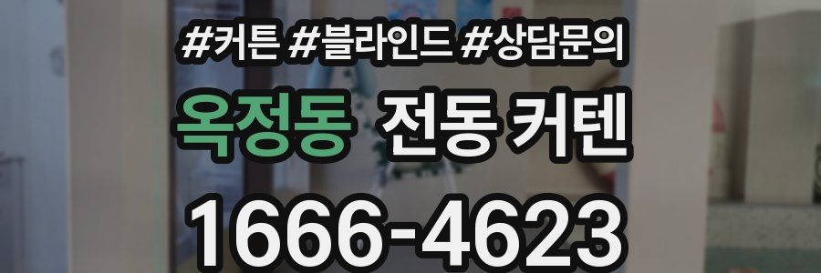 옥정동 전동 커텐
