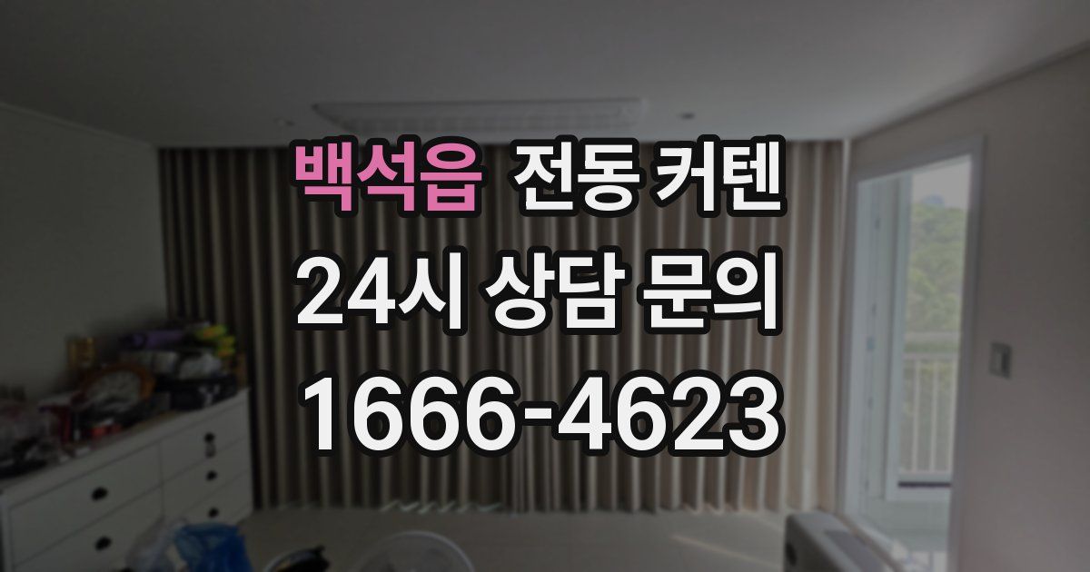 백석읍 전동 커텐